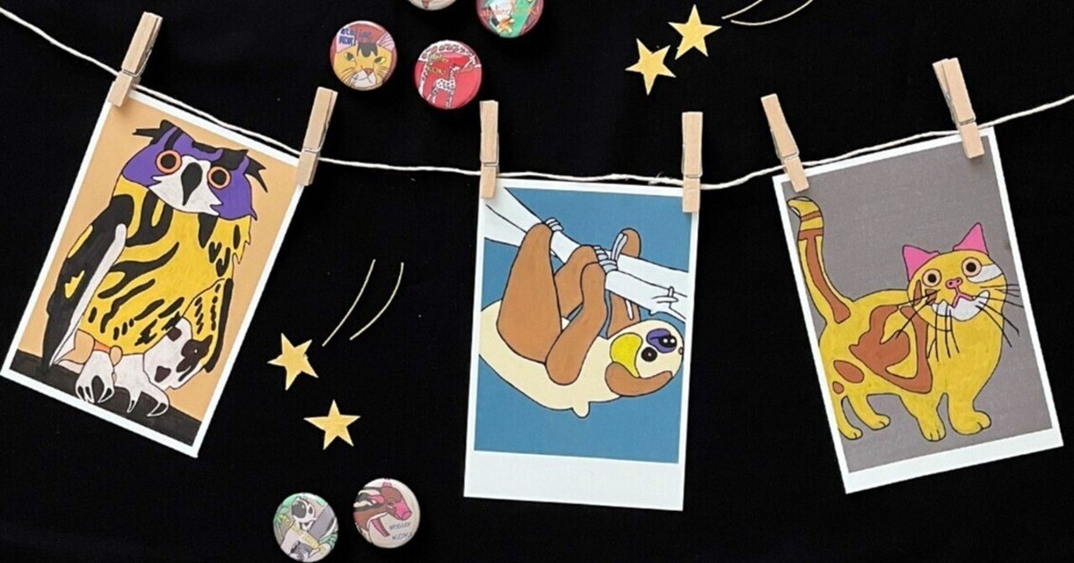 ひとり出版社1年目日記③「星々文芸博」7月14日（日）出品物の