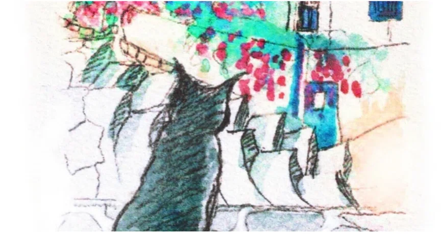 旅する水彩画 ギリシャ - 2025-05｜🌟星読みソムリエ サビアン tomo｜note