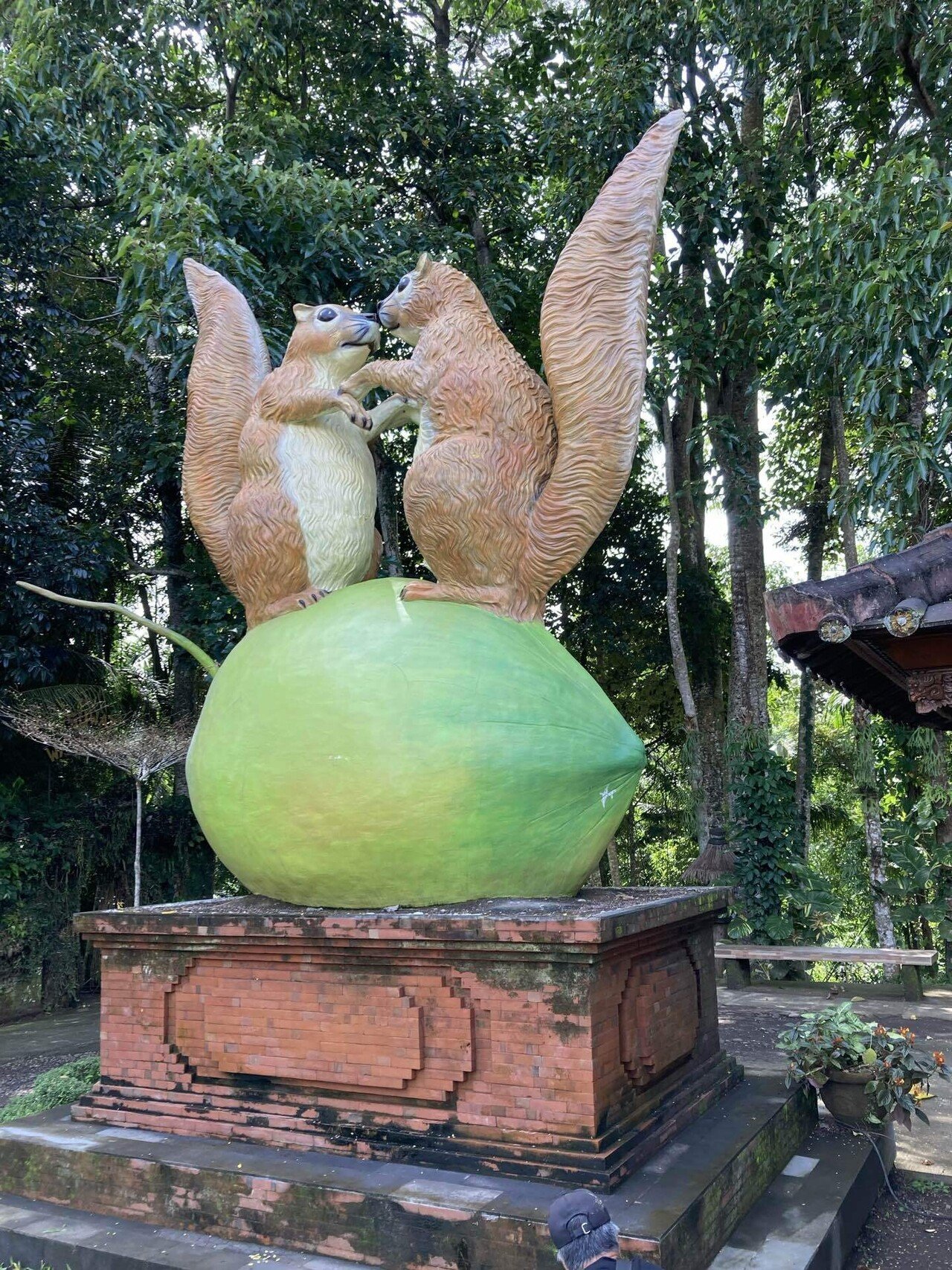 インドネシアバリ島ウブドの細密画 インドネシアバリ島ウブドの細密画