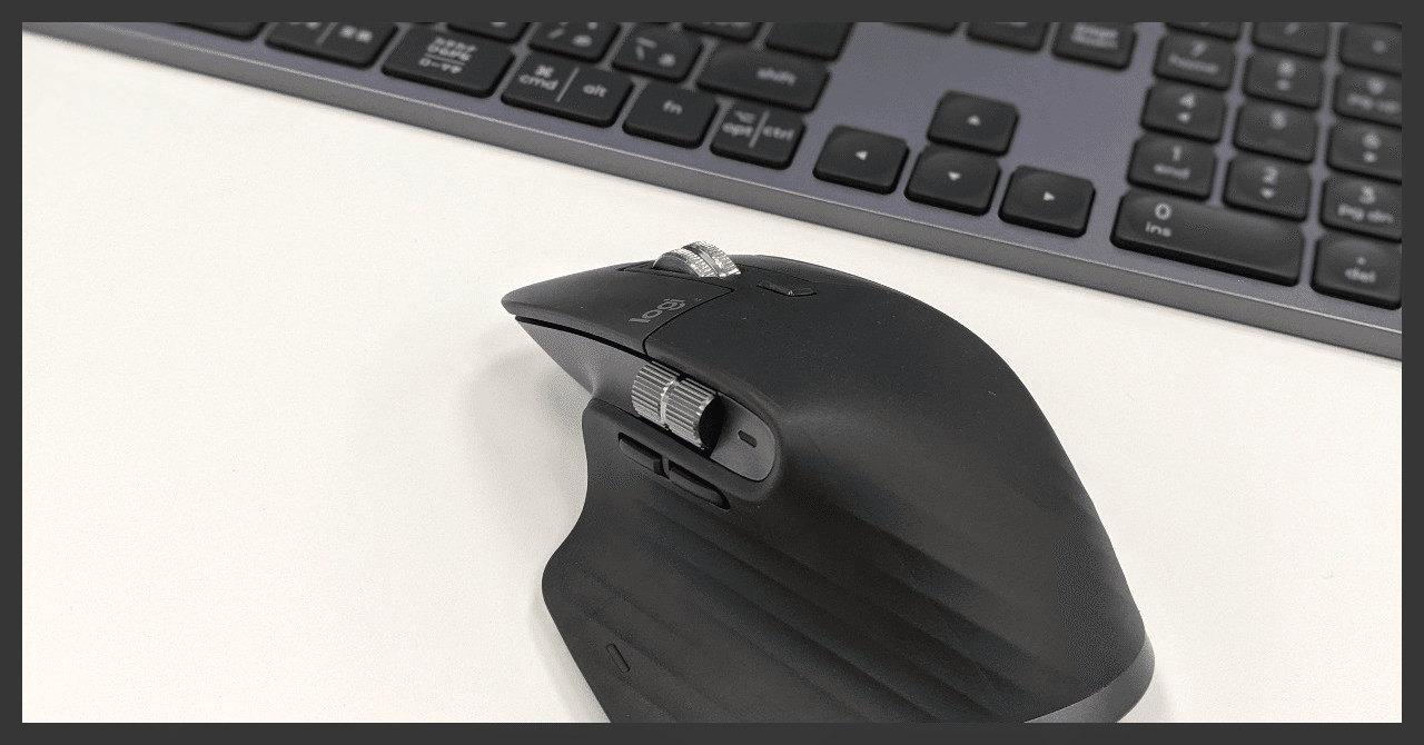 ロジクールの新しいマウス Mx Master 3 とキーボード Mx Keys を使わせてもらった といとい Note