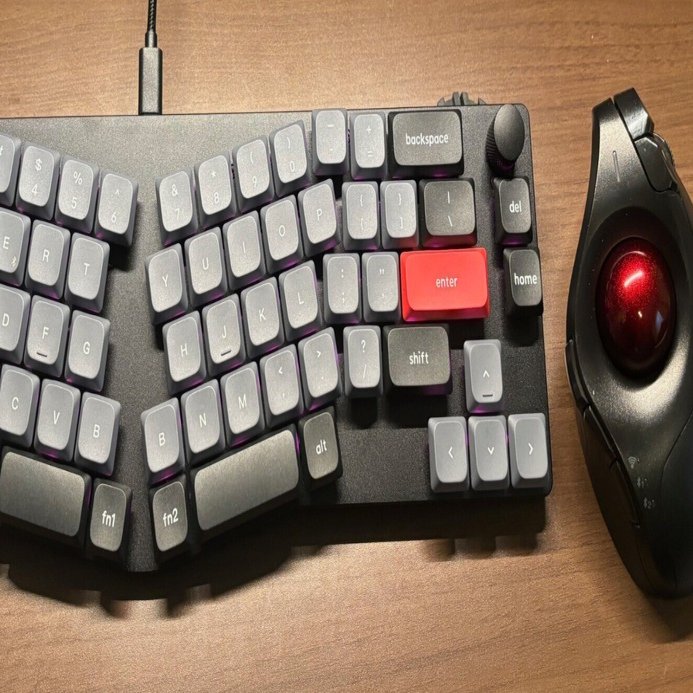 理想のキーボード探し：Alice配列キーボードを使ってみて｜にしし