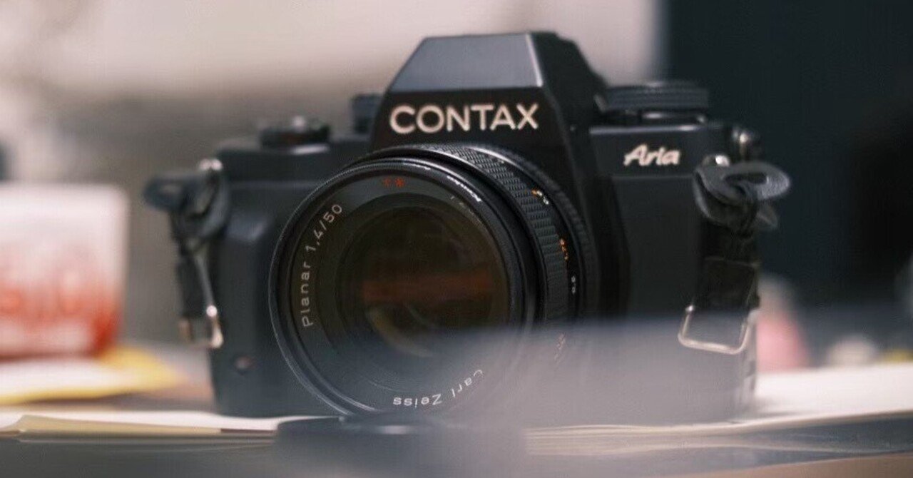 4🎞️📷 CONTAX aria その1 フィルムカメラ｜Ynofilm