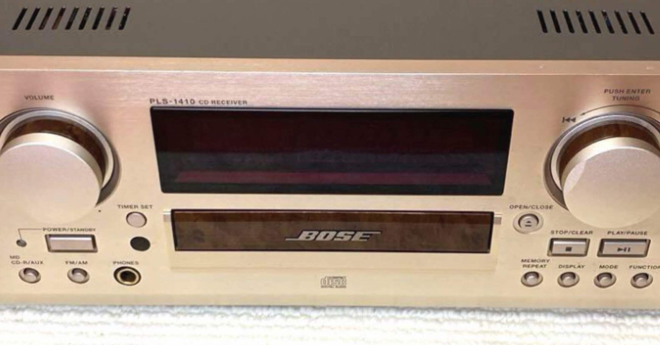 BOSEのCDレシーバーが調子悪いお話し｜アラン藤島