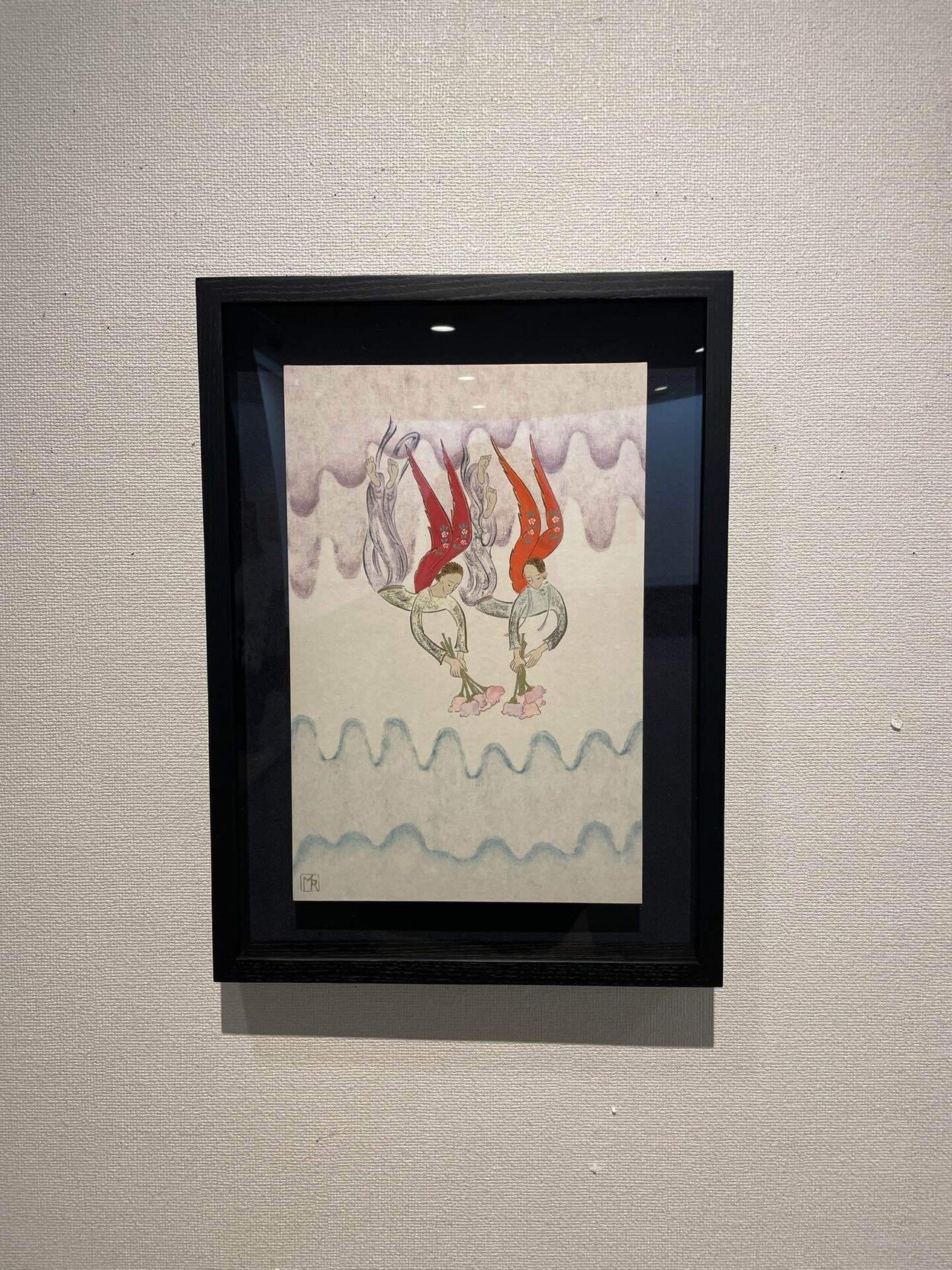 個展レポ】素敵な日本画と出会った日曜日。｜Kana