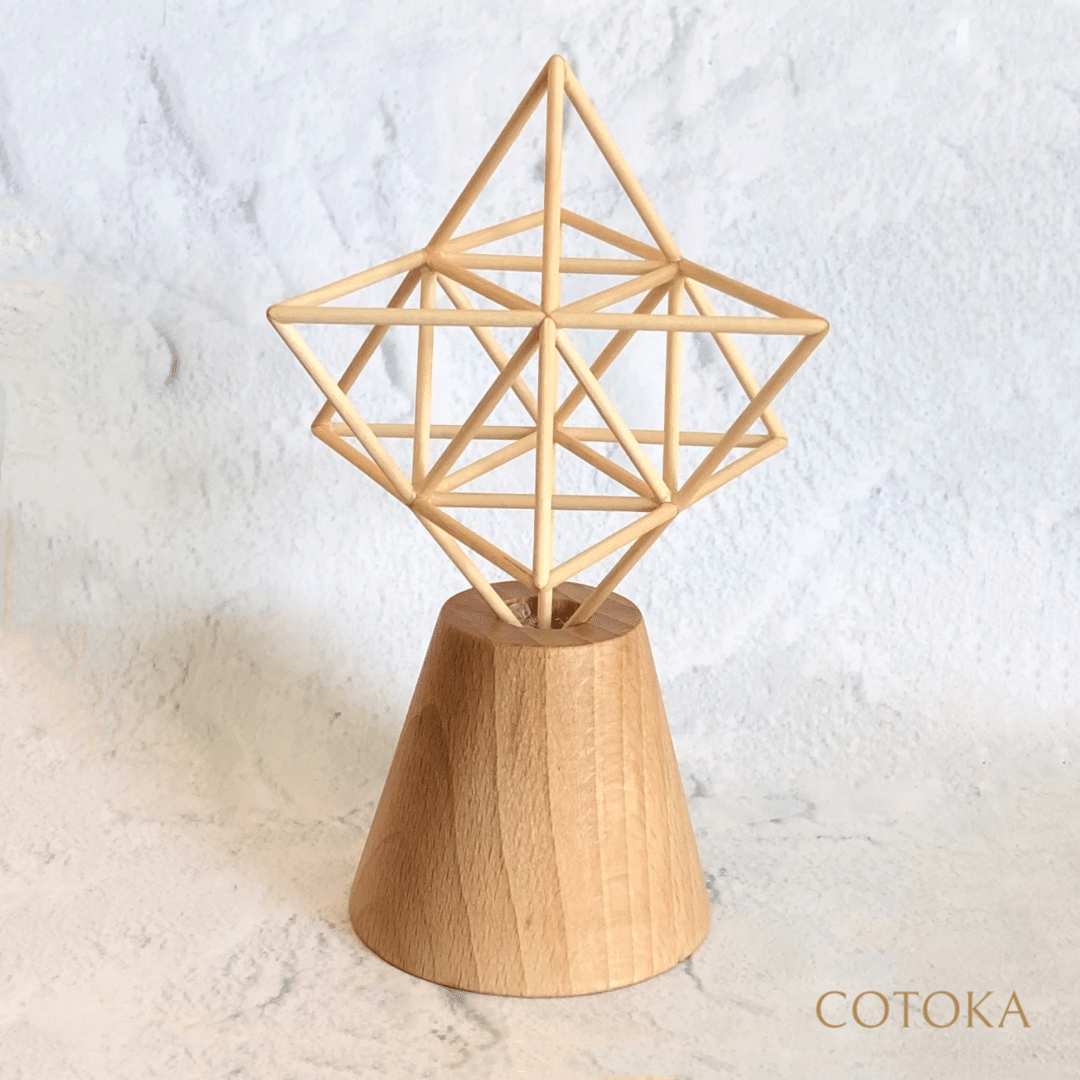 職人がつくる⭐︎神聖幾何学立体マカバ｜COTOKA