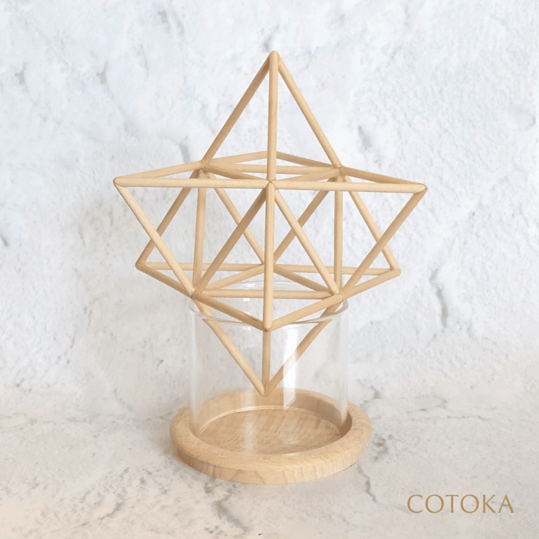職人がつくる⭐︎神聖幾何学立体マカバ｜COTOKA