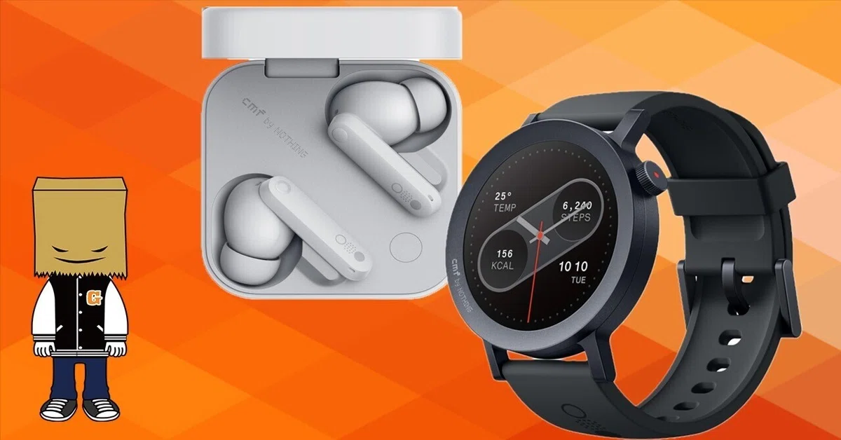 2024年7月12日(本日)発売の「CMF Watch Pro 2」と「CMF Buds 2024年7月12日(本日)発売の「CMF Watch Pro 2」と「CMF Buds