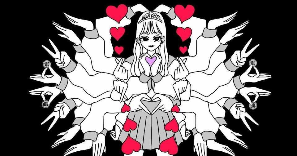 プリクラの顔面加工に見る 諸行無常 Elie プリクラ Note