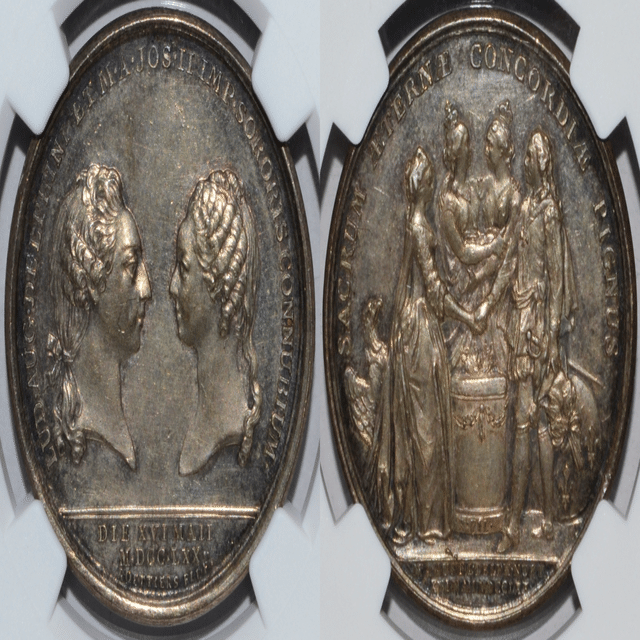 アンティークコインの世界 ｜ ルイ16世とマリー＝アントワネットの成婚