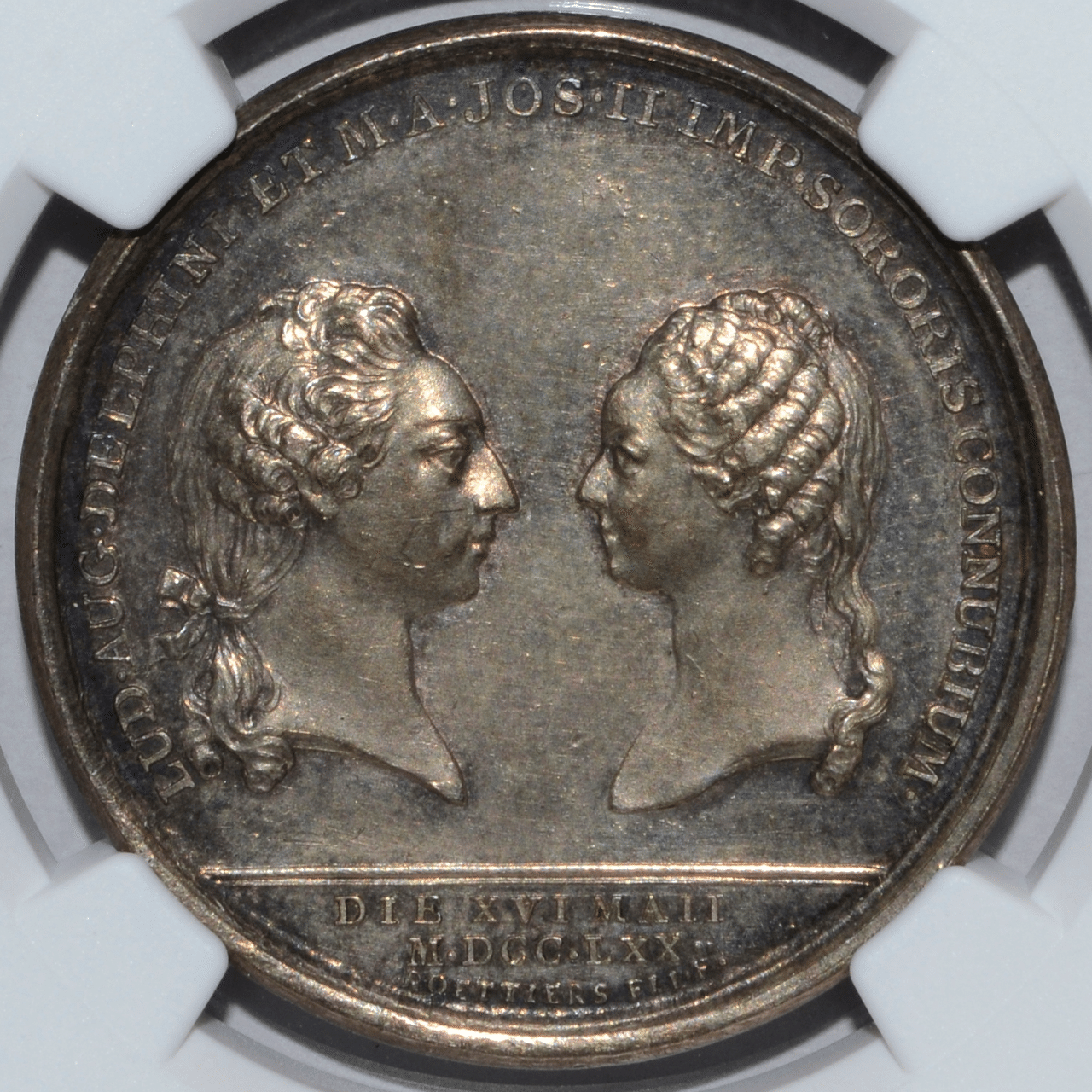 アンティークコインの世界 ｜ ルイ16世とマリー＝アントワネットの成婚