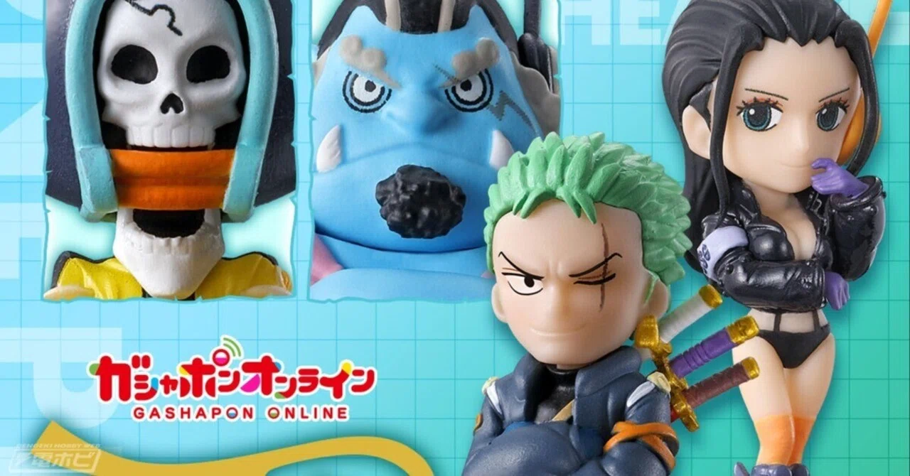 ワンピース』エッグヘッド編衣装のゾロ、ロビン、ブルック、ジンベエが 