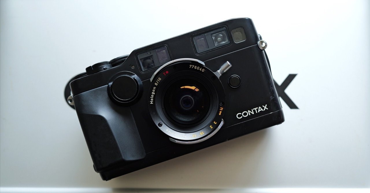 CONTAX G2ブラックのデザインに惚れ込む｜MASAHIKO INAGAKI