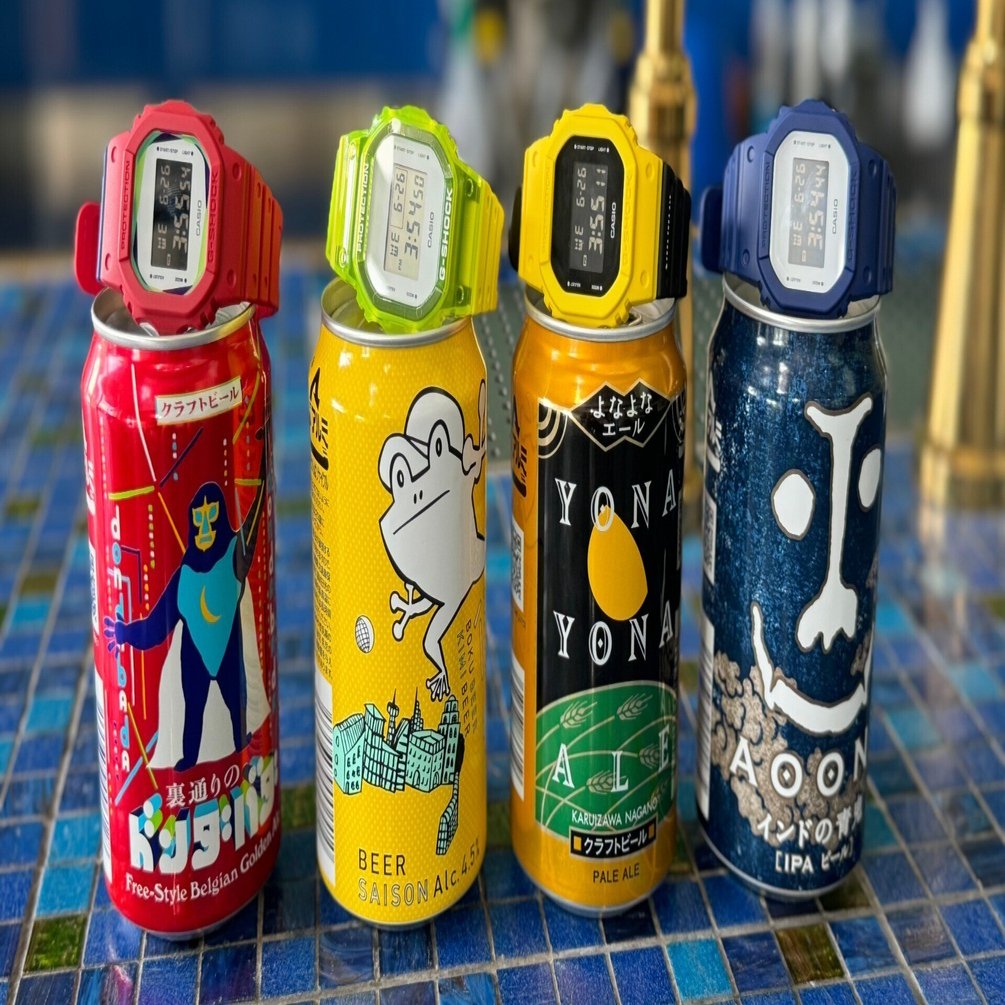 よなよなエール」のG-SHOCKモデル？妄想コラボがきっかけでヤッホー