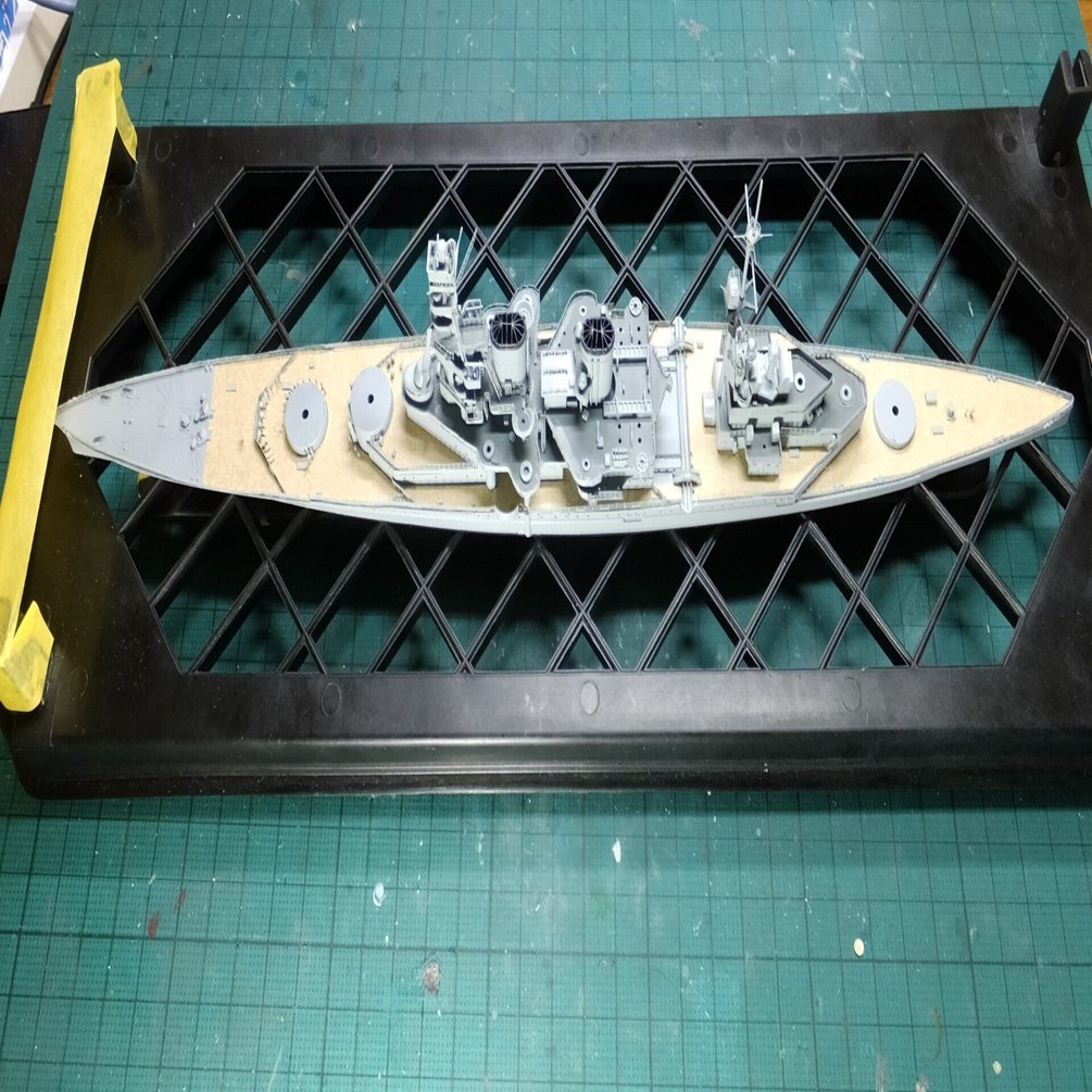 H.M.S. Repulse 1941 英国海軍巡洋戦艦レパルス制作記 #4