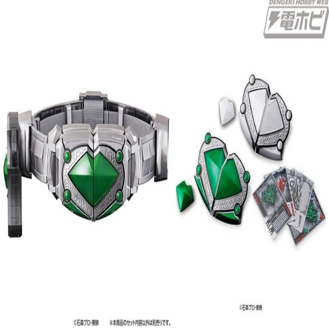 仮面ライダー剣』ジョーカーとアルビノジョーカーの変身ベルトを再現 