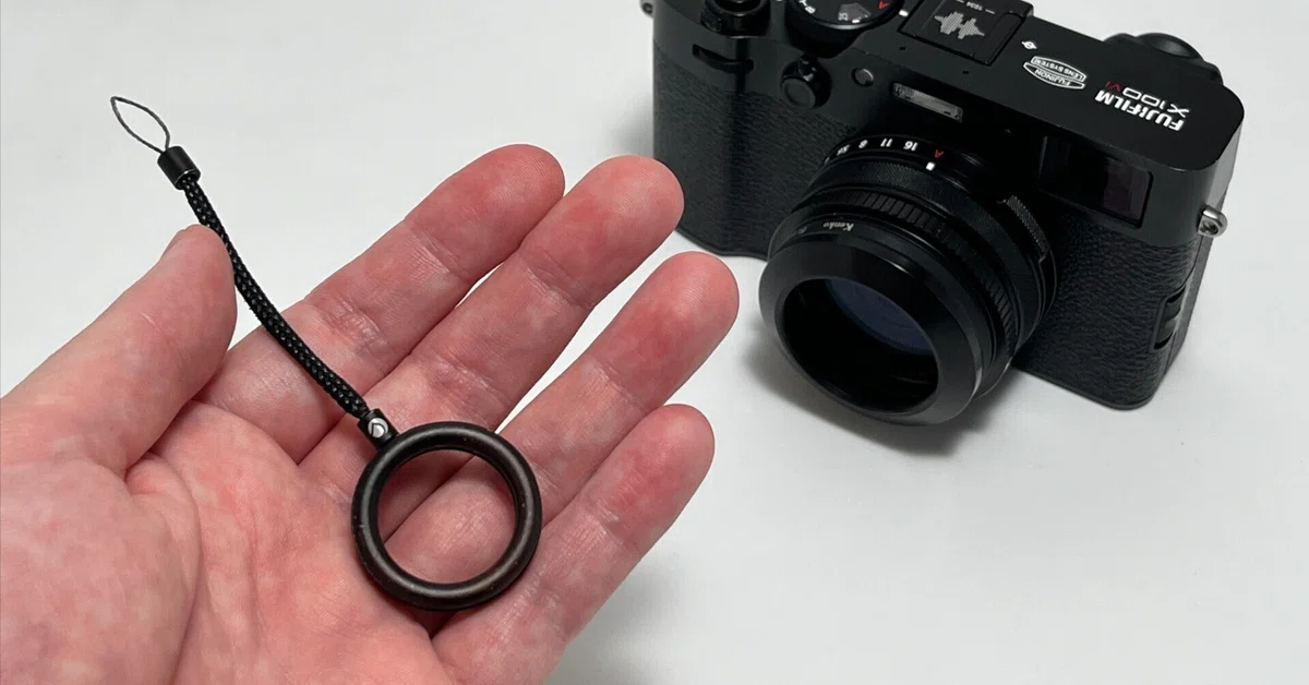 X100VIのストラップにフィンガーストラップを買ったら大正解だった 