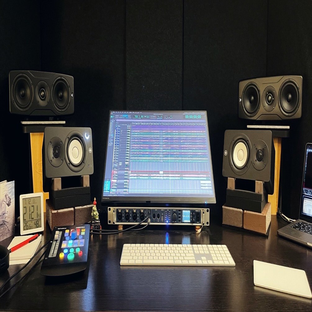 自宅スタジオのモニター環境を改善してみた｜Genki Mishima