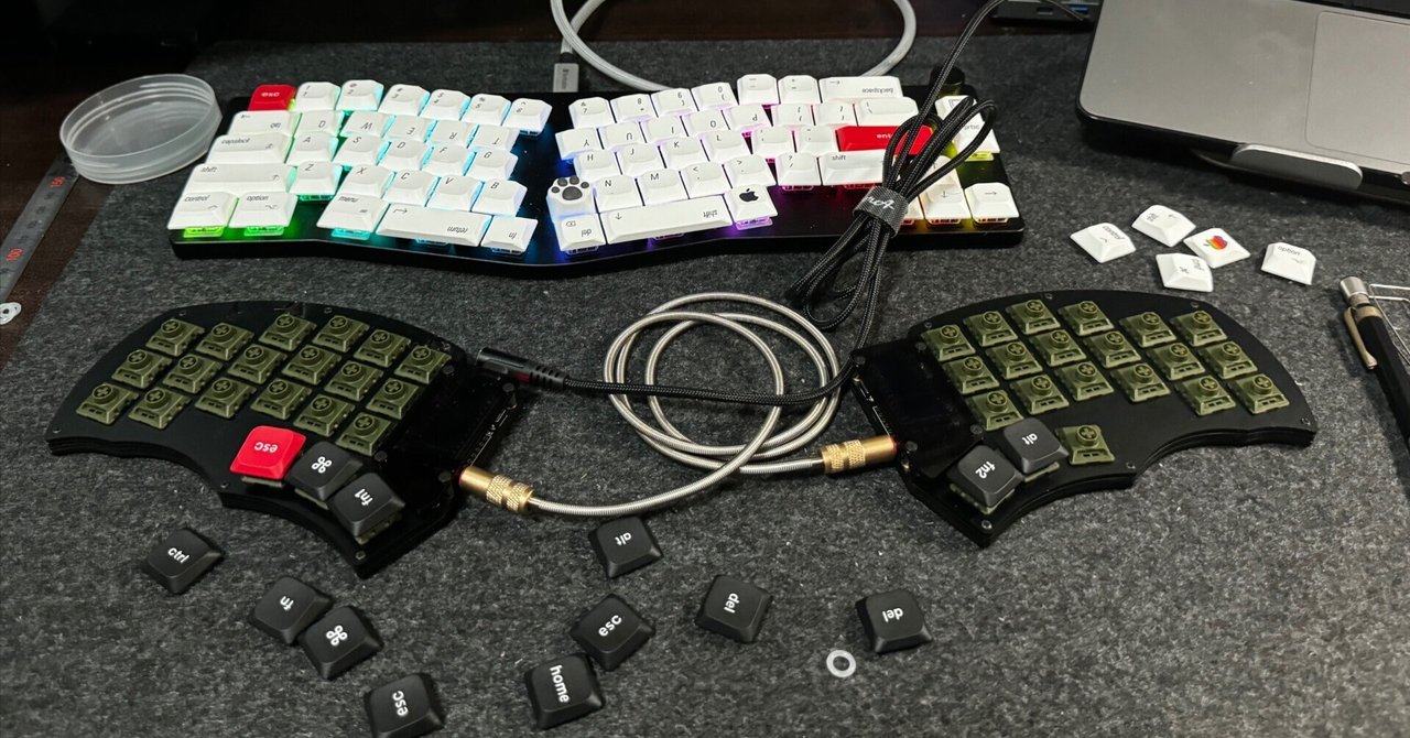 自作キーボード】Wing42を組んだ話｜尖兵