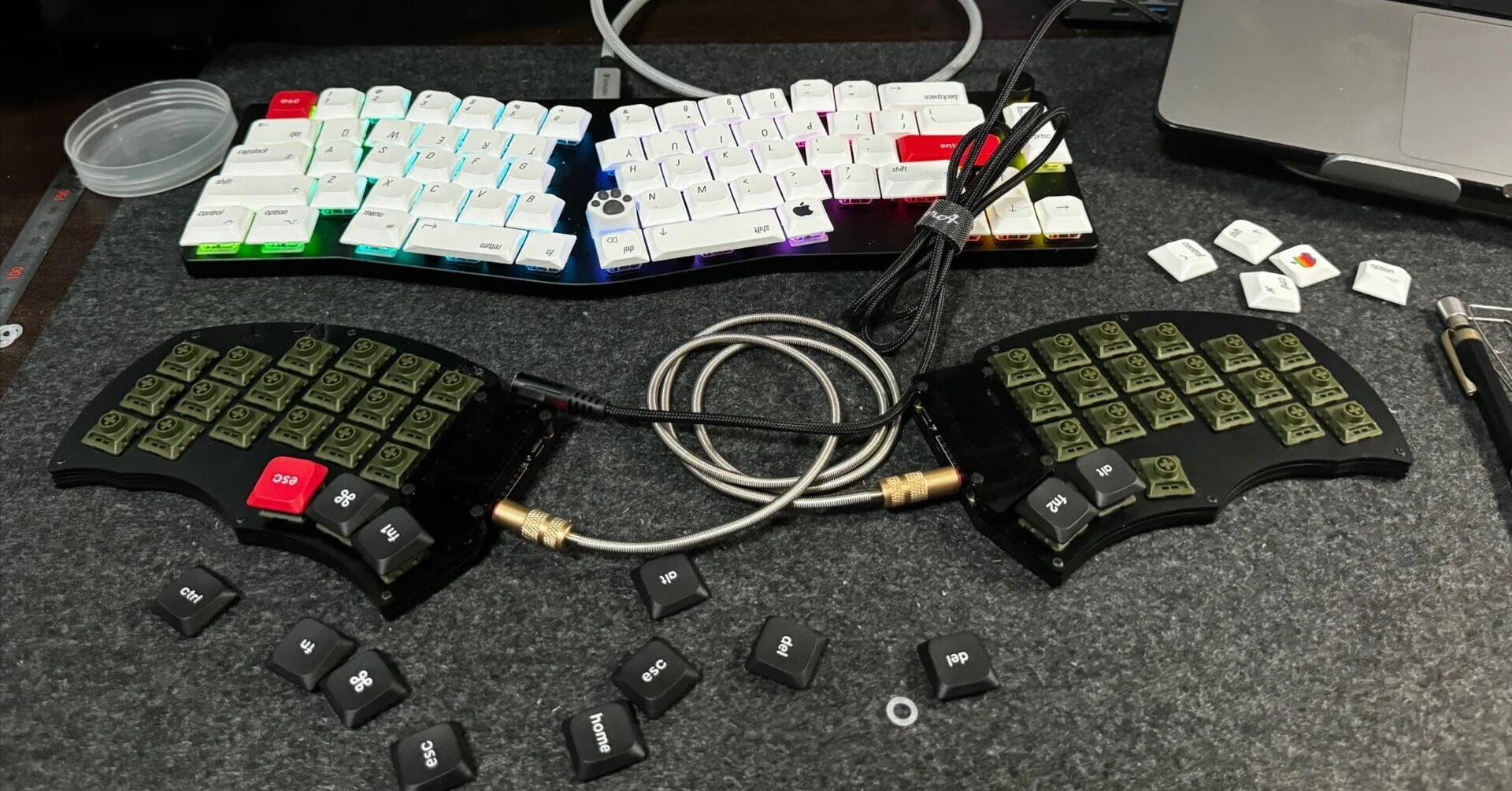 組み立て済み】wings42 v3 ロープロファイル分割キーボード 【公式通販】 組み立て済み】wings42 v3 ロープロファイル分割キーボード 【公式通販】
