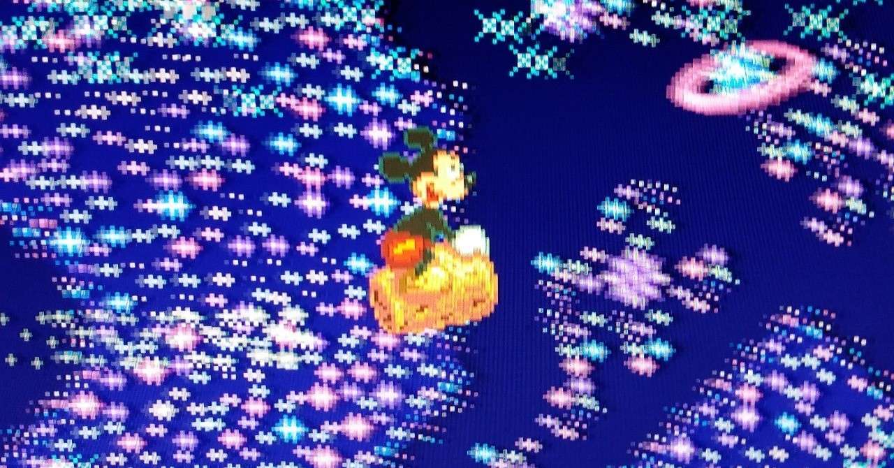 メガドラミニ五十音順プレイ01 アイラブ ミッキー ドナルド ふしぎなマジックボックス ワニウエイブ 文章書く彦 Note