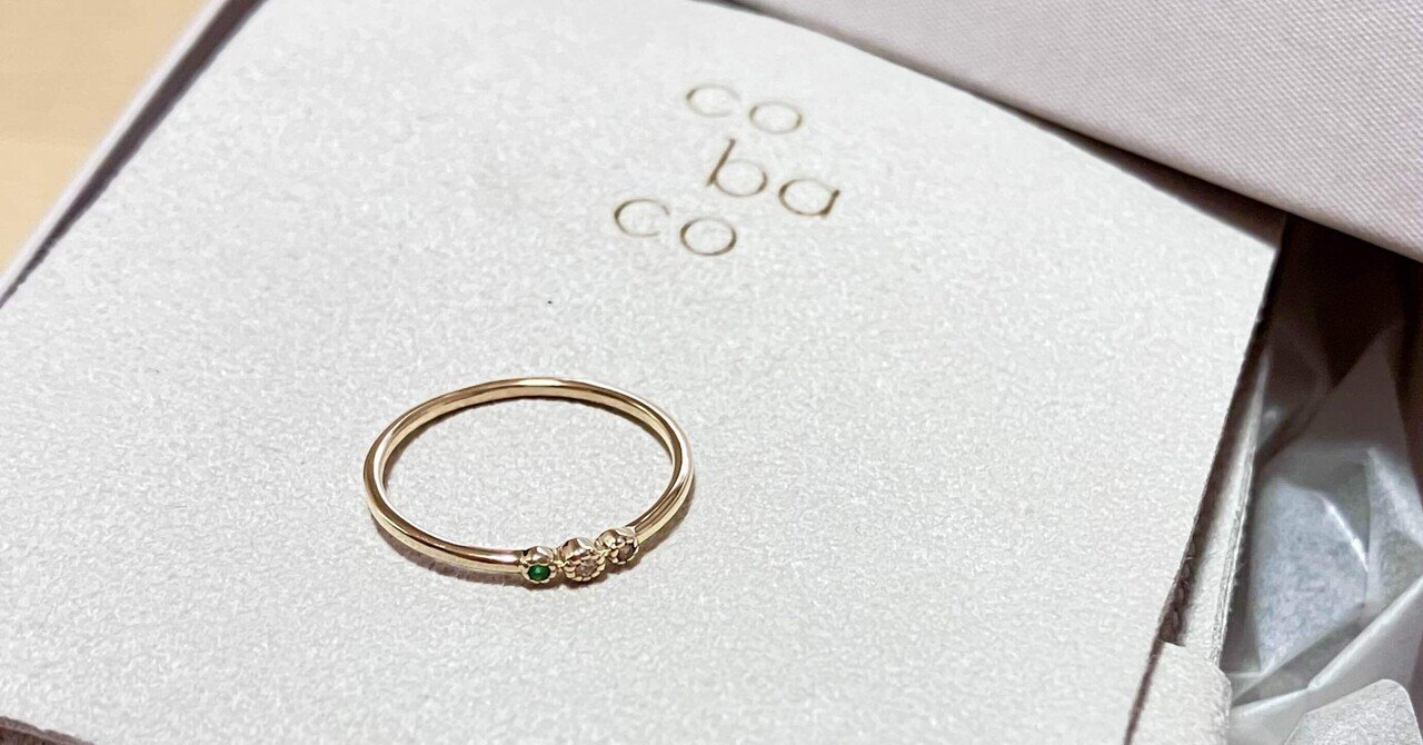 cobaco リング Birthstone Ring_signet(3石)｜選べる誕生石リング｜cobaco