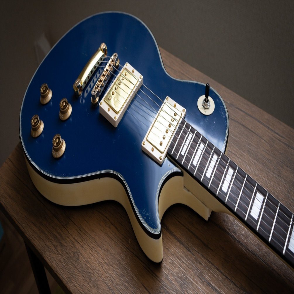 Fresher レスポールタイプ エレキギター ケース付 Fresher レスポールタイプのレストアとモディフィケーション 4