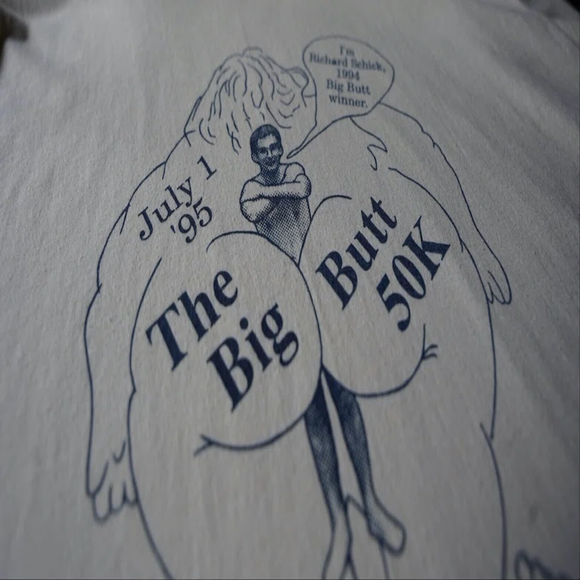 Introduce item】The Big Butt 50K Tシャツの元ネタ？を探ってみた｜IN