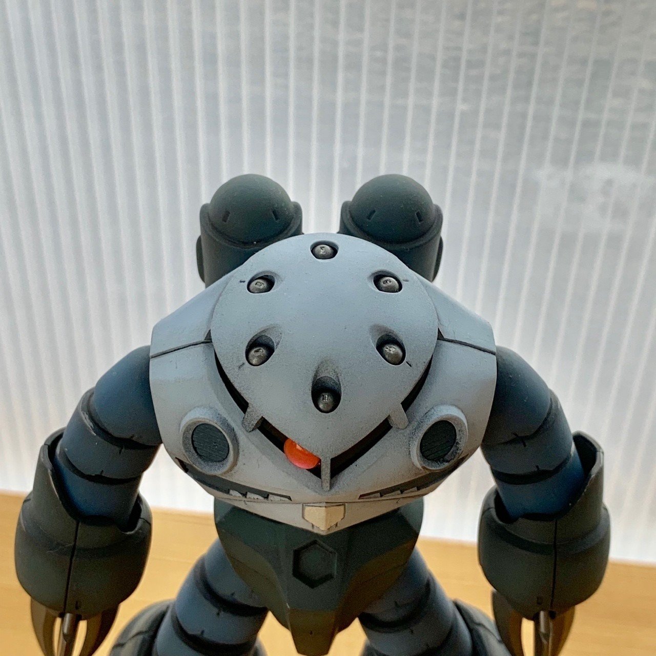 模型日誌】HGUC ズゴック(MG風)｜さく1