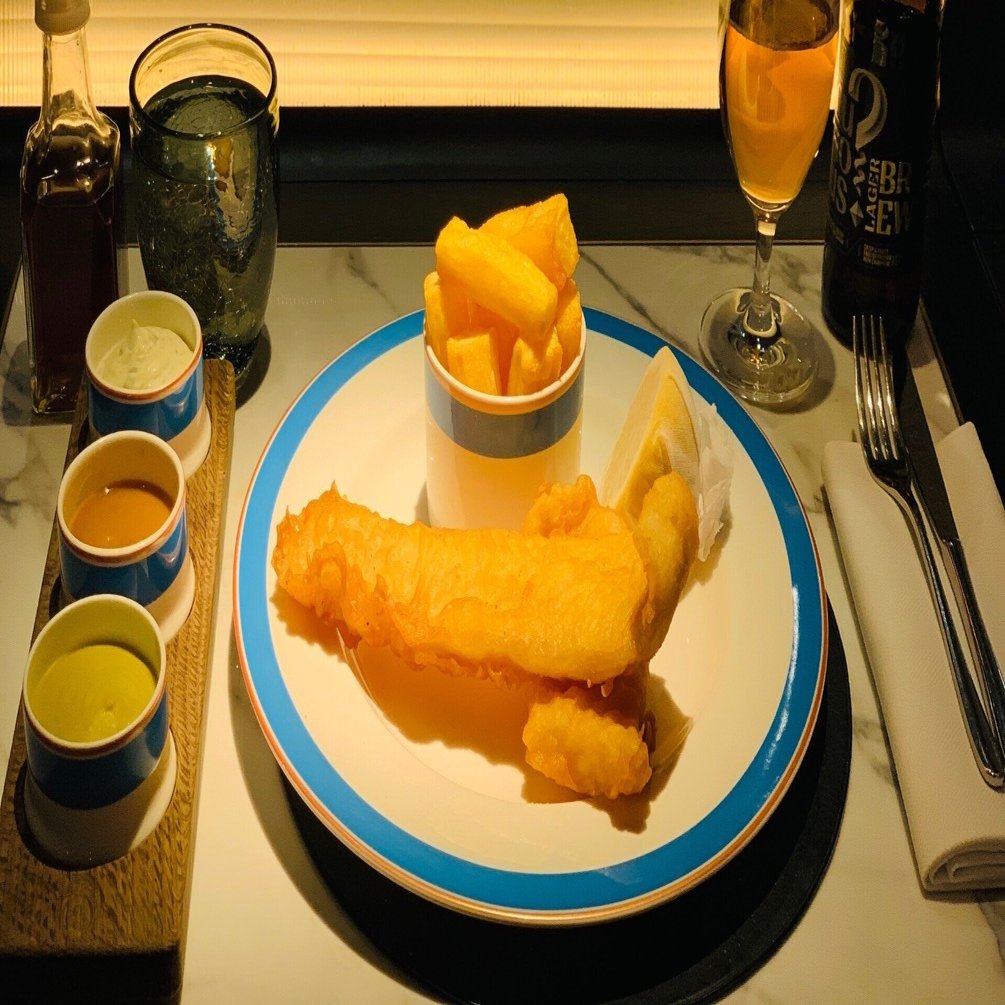 グルメ】Harrods （ハロッズ）の Fish & Chips （フィッシュ・アンド
