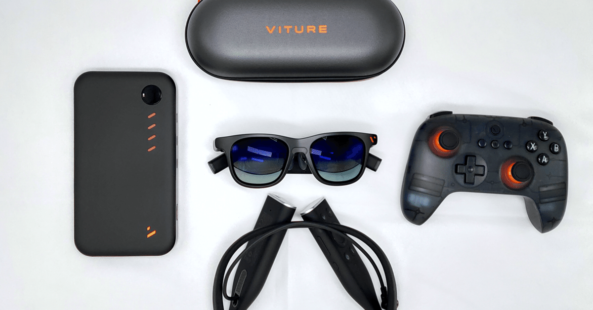 VITURE Pro XR + 8BitDo + モバイルドック 3点セット 最新XR型スマート