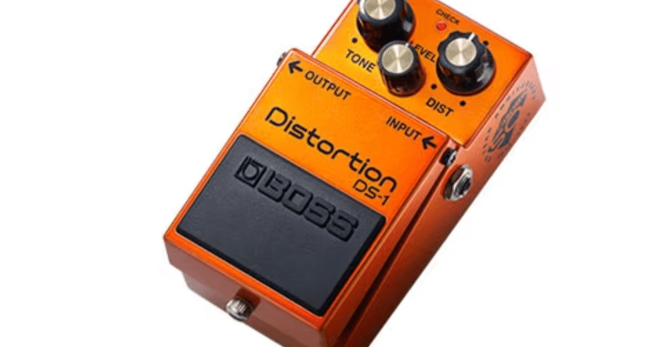Boss DS-1 Distortionエフェクター解説：クラシックなディストーション