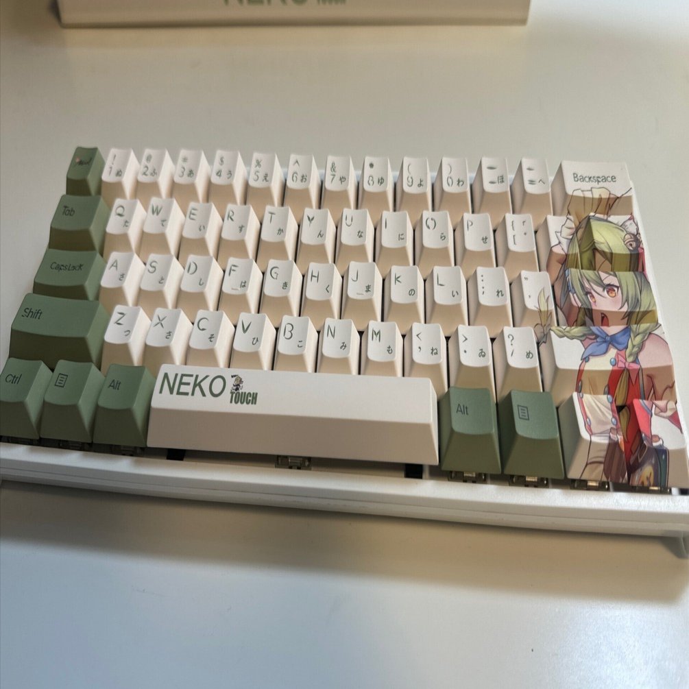 レビュー】Utyping Neko Touch Keycaps Set｜たしなみ。