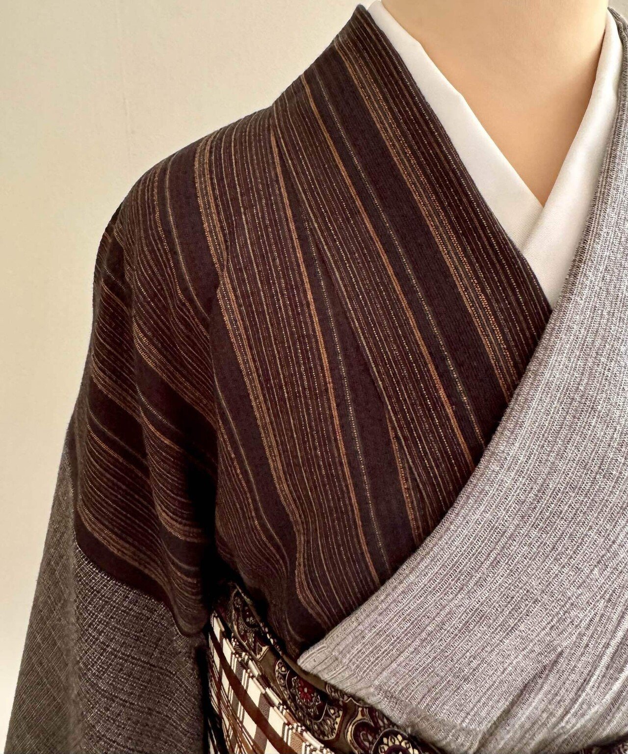 お値下げ❤️作家 紫藤尚世❤️藍柄合わせお着物〜♪(*^^*) 着物