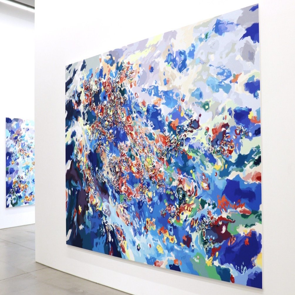 直島 地中美術館,水面,モネ,そして鍵岡リグレ アンヌ -[Undersurface