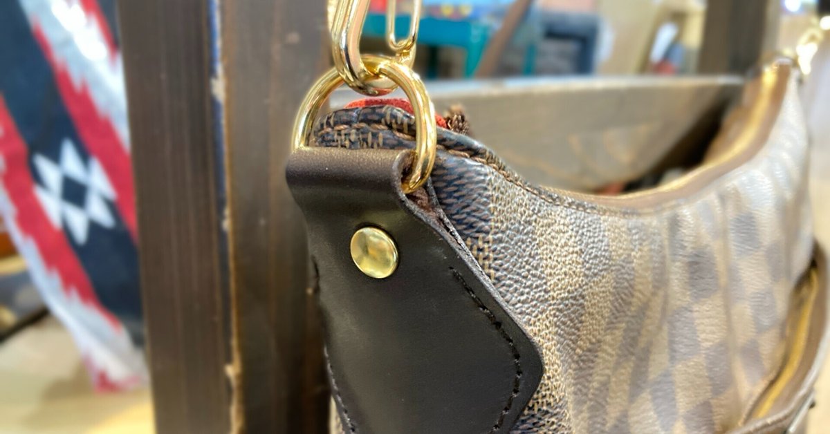LOUIS VUITTON ルイヴィトン　ショルダーバック　ストラップ切れ ショルダーストラップの根付補修】Louis Vuitton/ルイヴィトン
