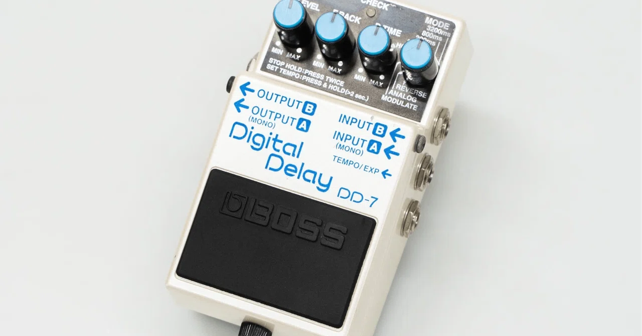 Boss DD-7 Digital Delayエフェクター徹底解説：プロフィールから代表
