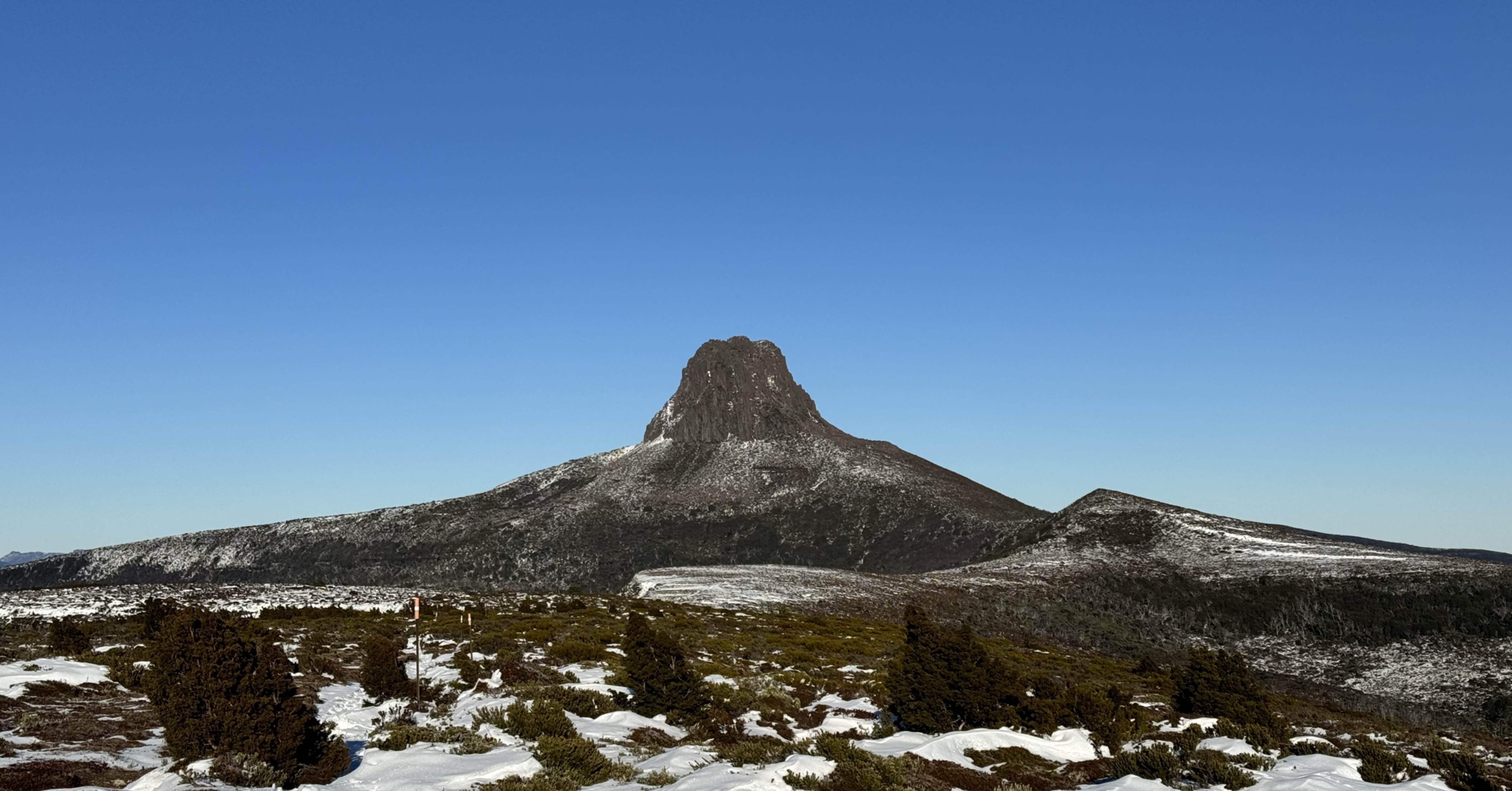 海外登山#13 「クレイドル・マウンテンの裏ボス」 Barn Bluffの行き方