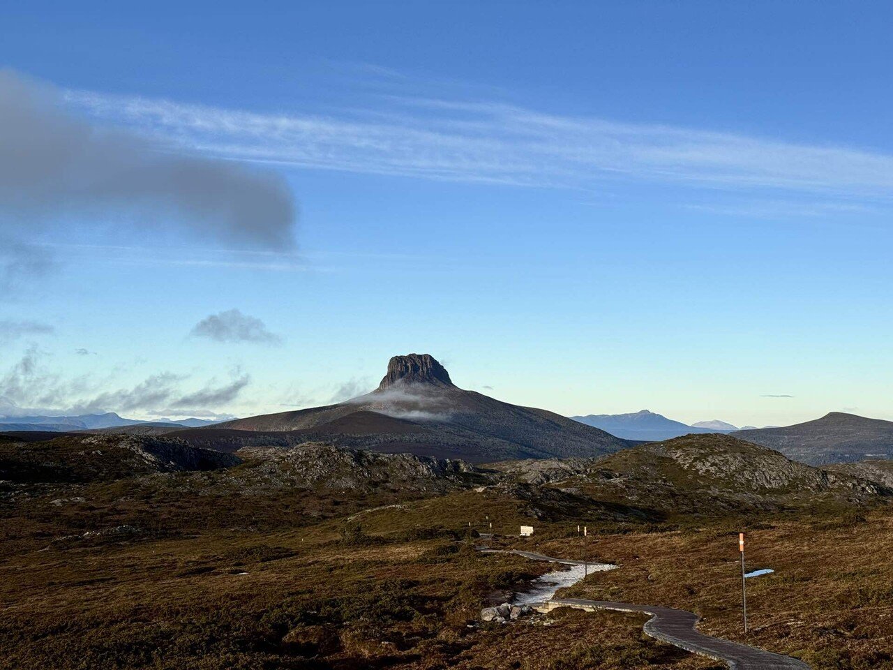 海外登山#13 「クレイドル・マウンテンの裏ボス」 Barn Bluffの行き方