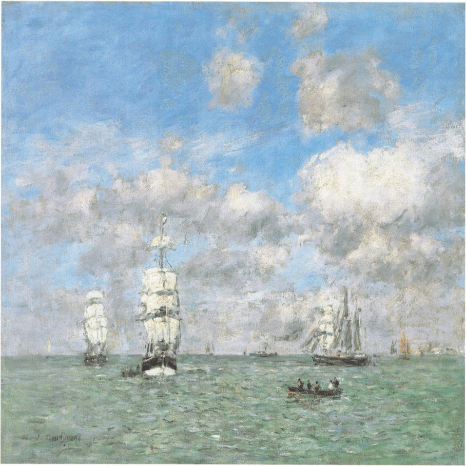 見れば気持ちも晴れやかに！海と空の王者、ブーダンの名作｜アートジェンヌ