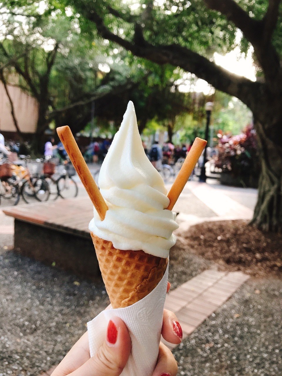 生協のソフトクリーム 台灣のサザエさん Note