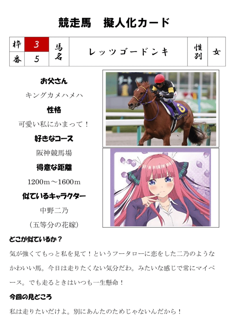 スプリンターズsの出走馬をキャラクターで擬人化してみた 近藤 Note スプリンターズsの出走馬をキャラクターで擬人化してみた 近藤 Note