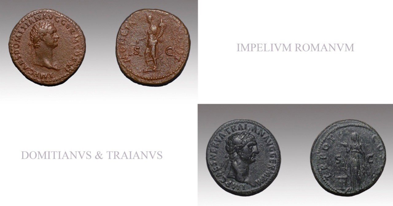 アンティークコインの世界 〜帝政ローマ期のアス銅貨〜｜Shelk🦋