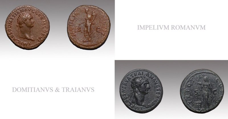 帝政ローマ期のアス銅貨