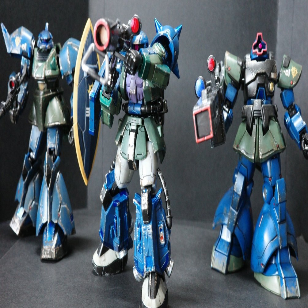 Gフレーム ソロモンの悪夢セット 完成｜phantasien