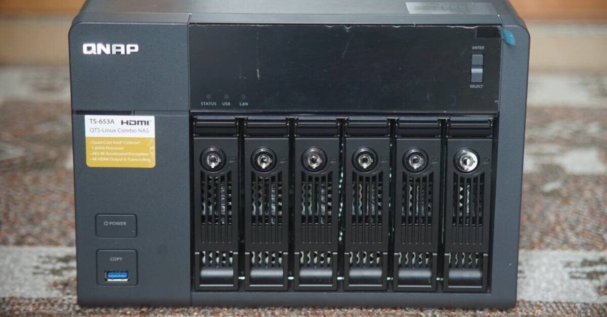 NAS更新 QNAP TS-653A｜Yoshihide KIMURA