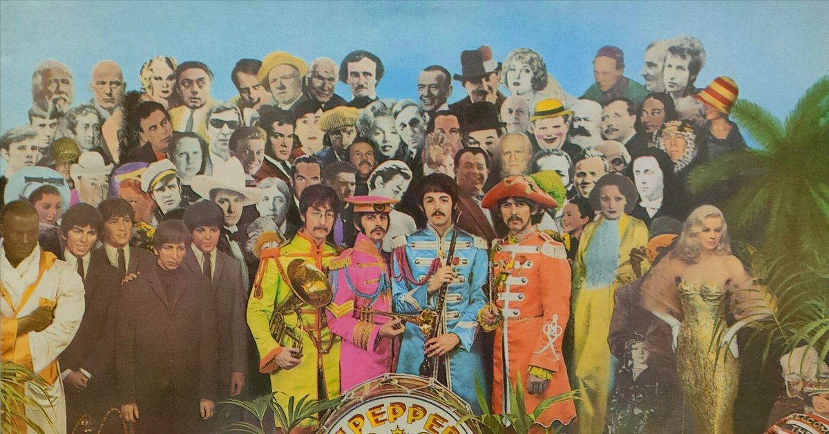 Sgt. Pepper's Lonely Hearts Club Band】(1967) Beatles