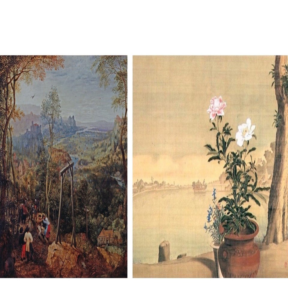 二枚の絵』③・大空に舞う鳥｜Le yusée