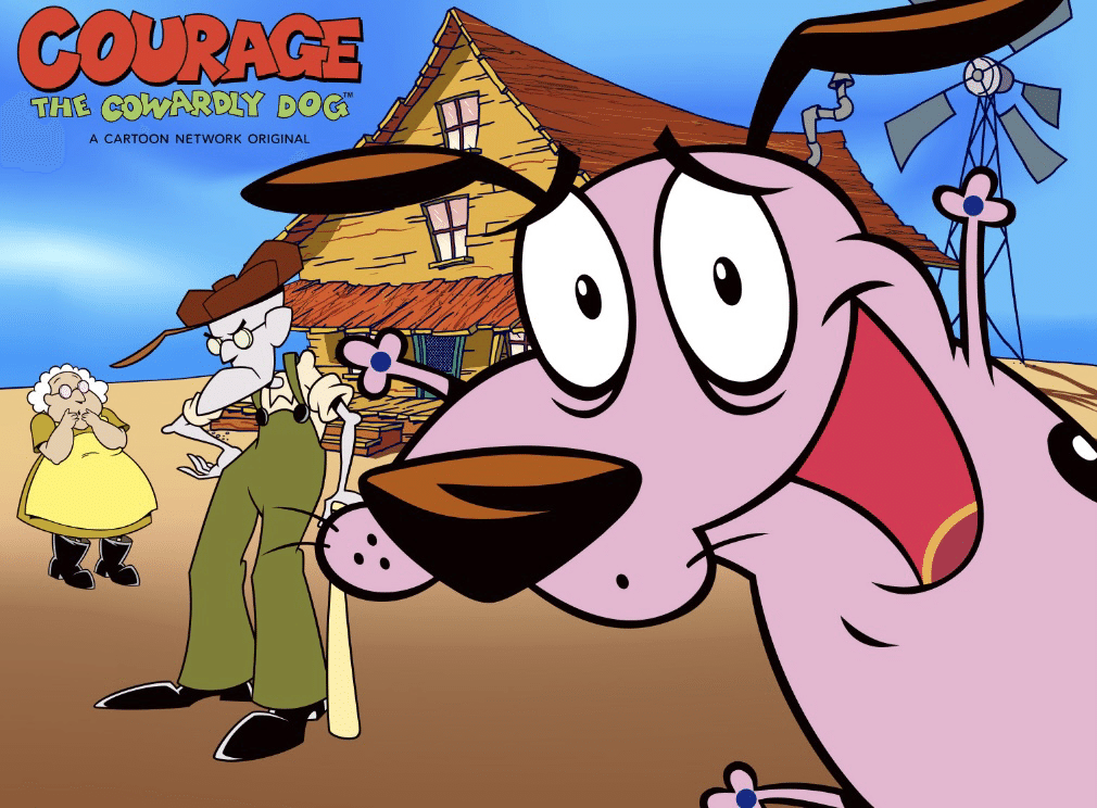 おくびょうなカーレッジくん｜おばけ