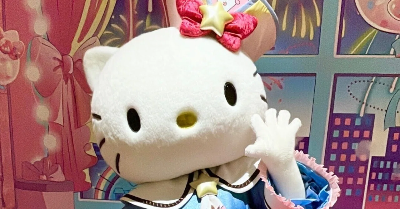 CLAMP展に行った後、ピューロでCLAMPキティちゃんに会ってきた｜鈴華