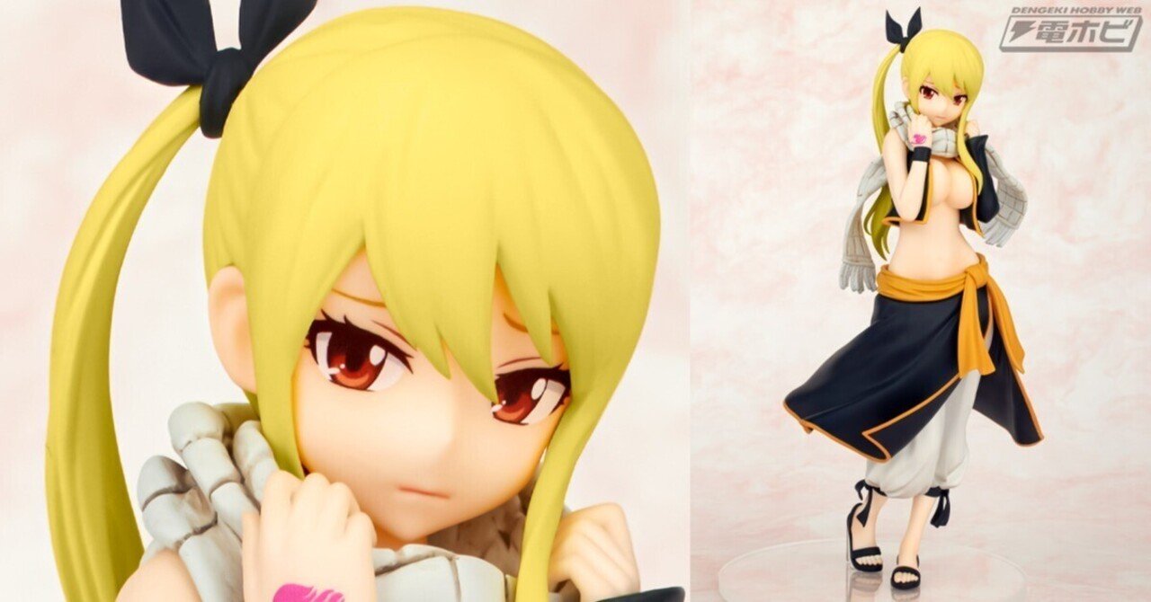 大胆な衣装やセクシーボディも再現！『FAIRY TAIL』より、ナツの